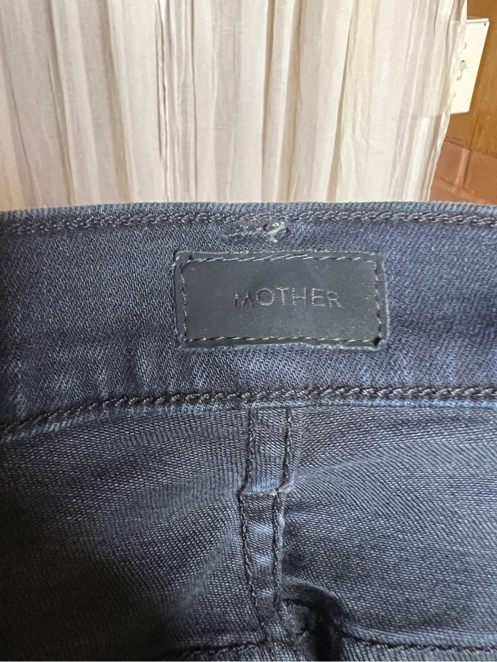 Mother Mid Rise Rider Ankle Jeans In Night In Paris Wash - Picture 5 of 7